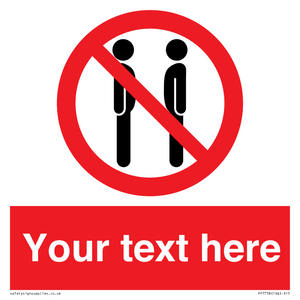 Custom prohibition not face to face